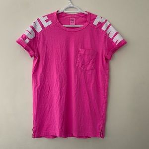 Victoria Secret Pink T-shirt (hot pink)